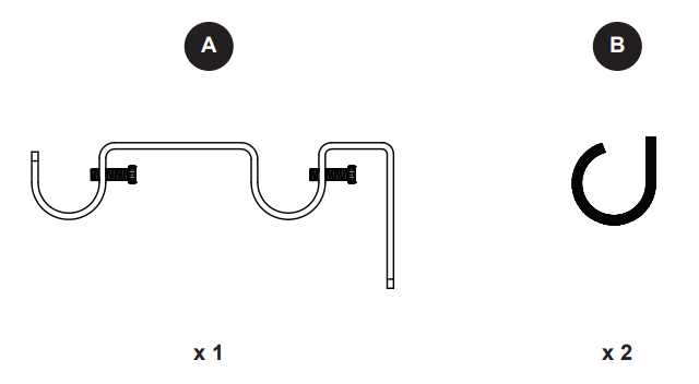 allen roth FSI 1504 BNIC 2-Pack Brushed Nickel Aluminum Curtain Rod Finials
- PACKAGE CONTENTS